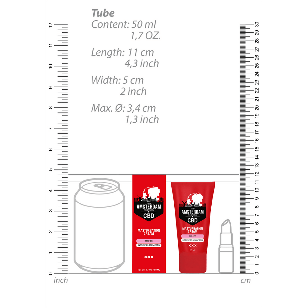 From Amsterdam - Masturbatie crème voor haar - 50 ml - foto 8