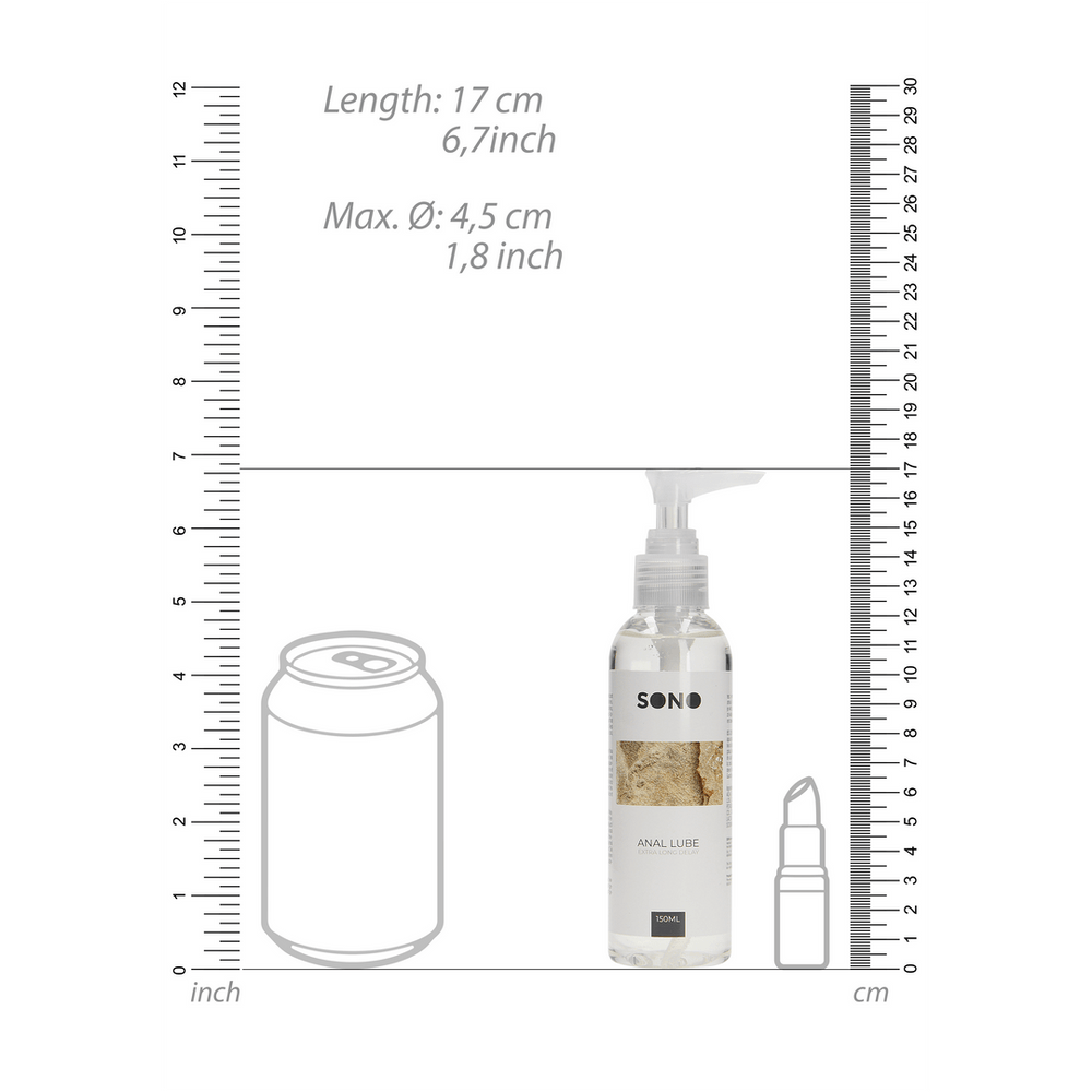 Sono - Anaal Glijmiddel op Waterbasis - 150 ml - foto 4