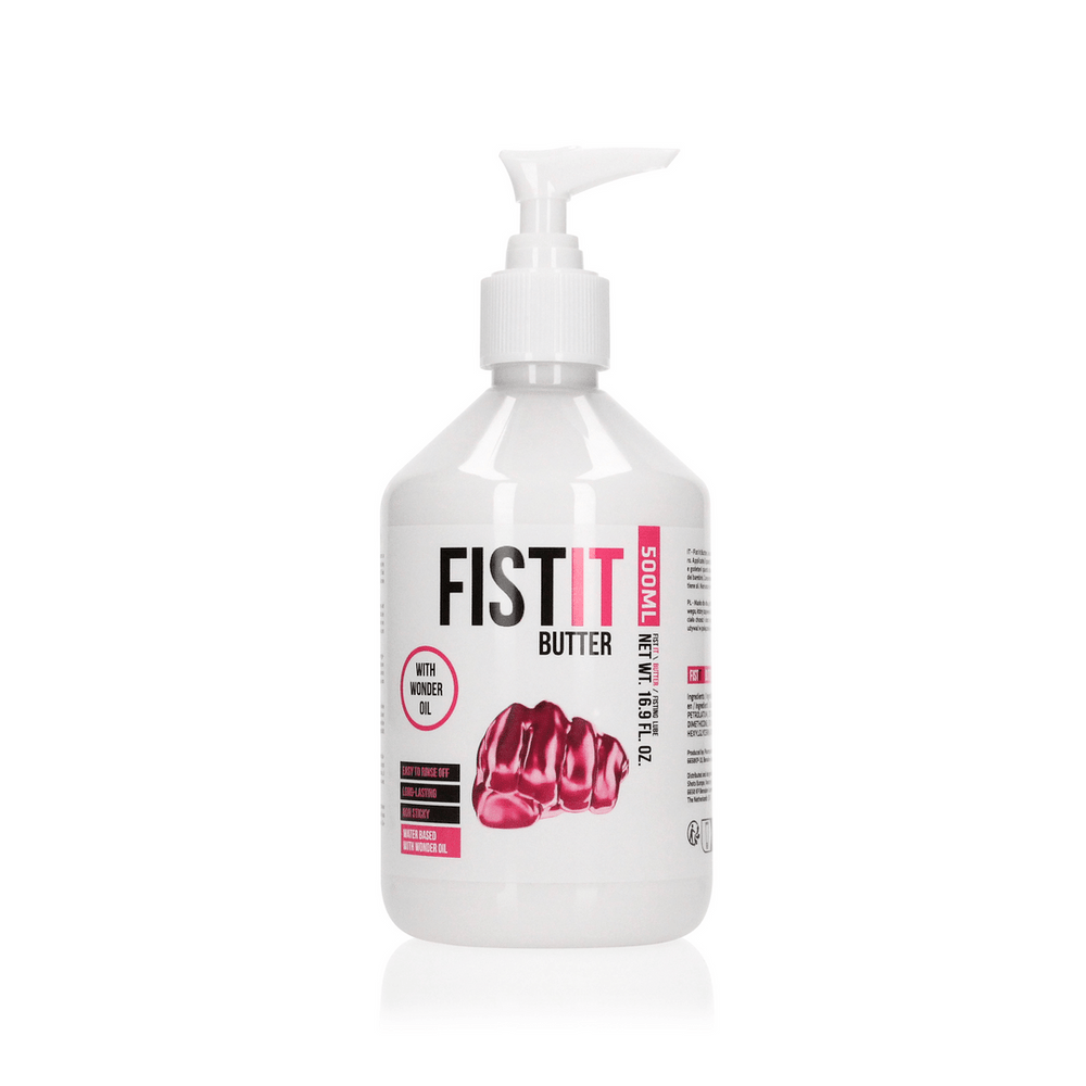 Waterbased Sliding Butter - 17 fl oz / 500 ml - Pump