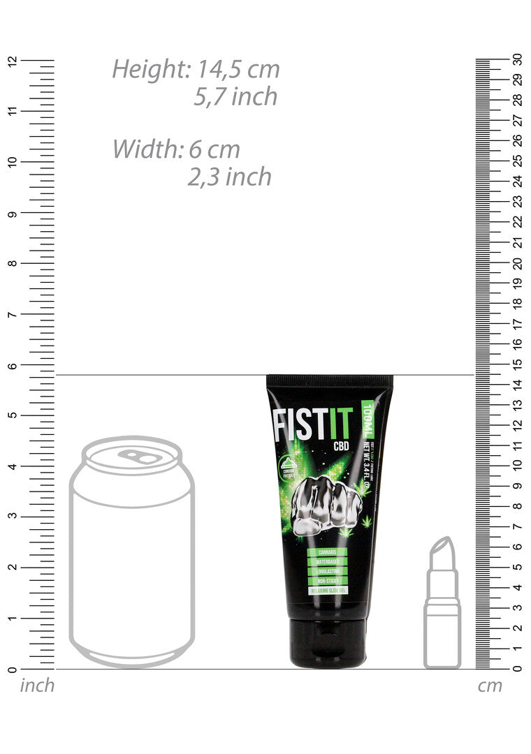 CBD Glijmiddel - 3.4 fl oz / 100 ml