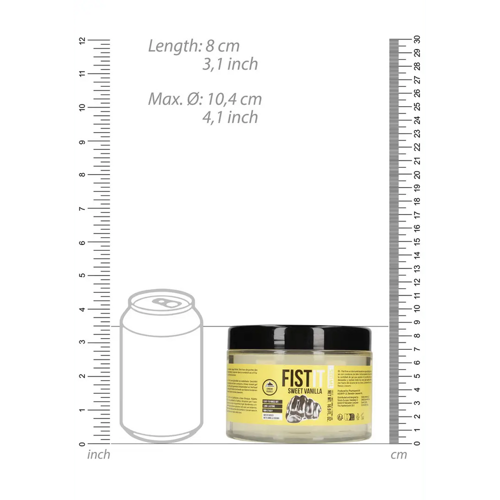 Extra dik glijmiddel - Vanille - 500 ml - foto 4