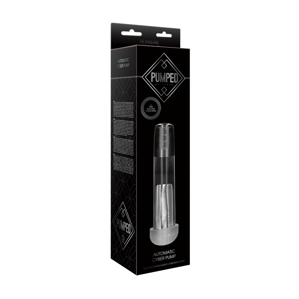 Cyber - Automatische Penispomp met Masturbatie Sleeve - foto 4