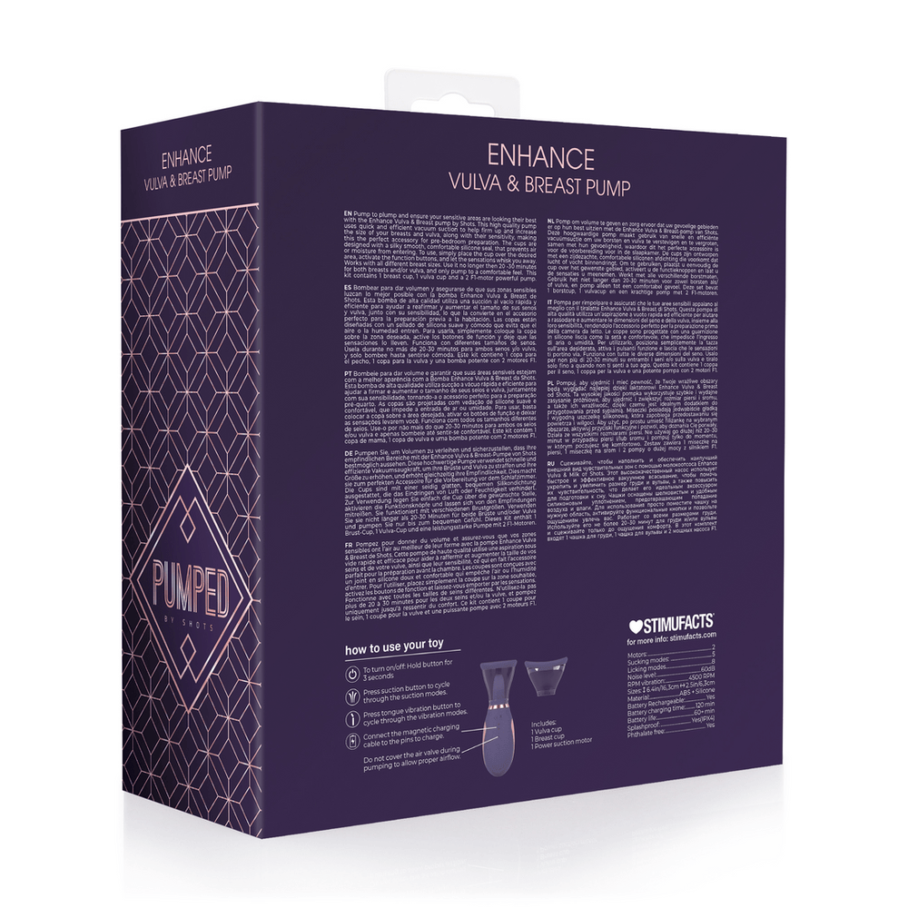 Enhance - Vagina & Tepel Stimulator - foto 8
