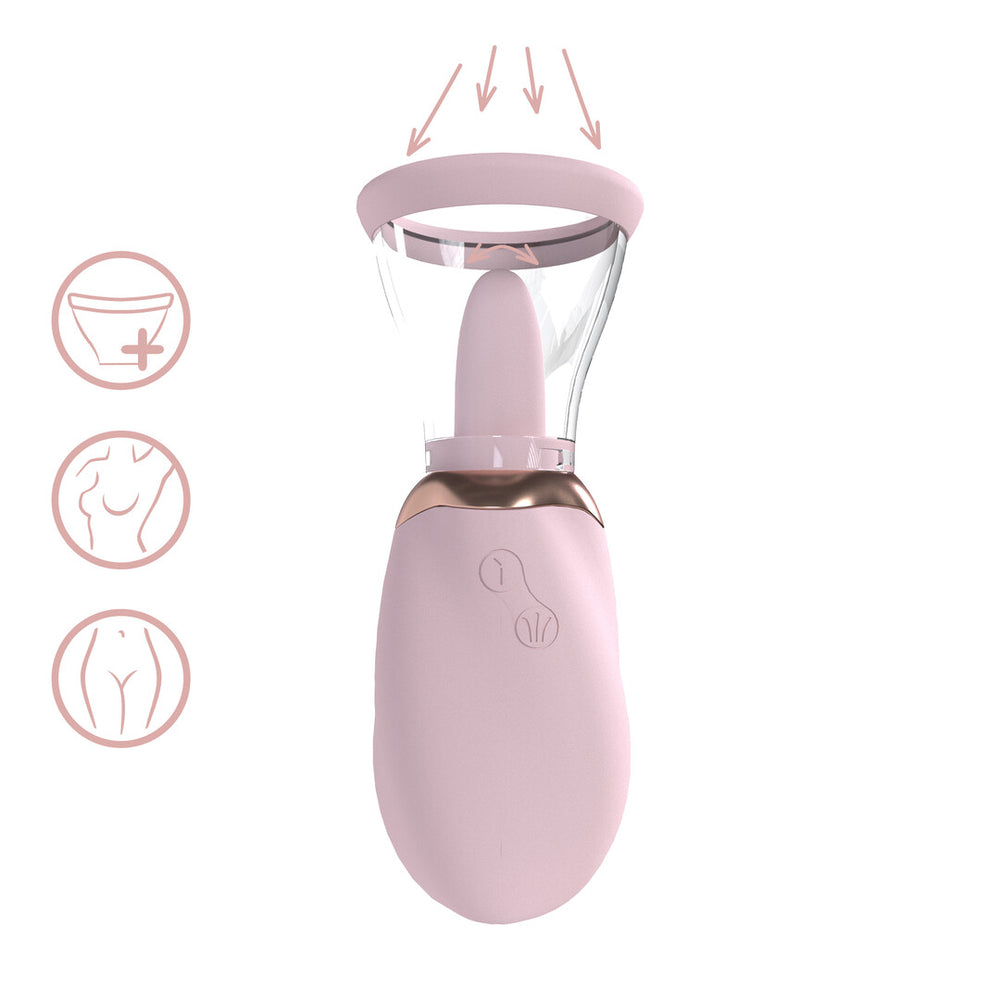 Boost - Oplaadbare Vulva- en Borstpomp - Bosgroen