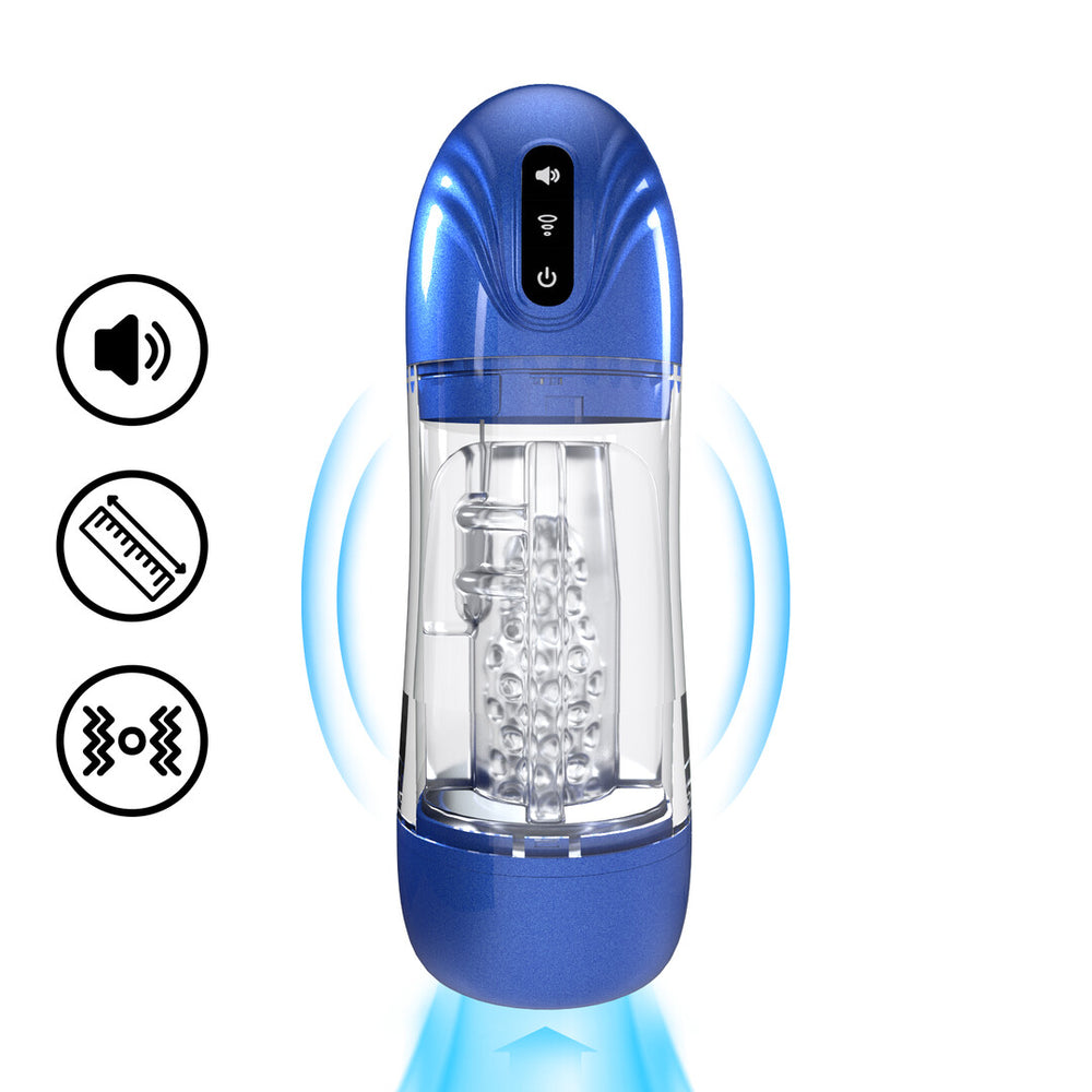 SonicPull - Zuig- en Vibratie Masturbator Pomp - Multimedia Verbeterd