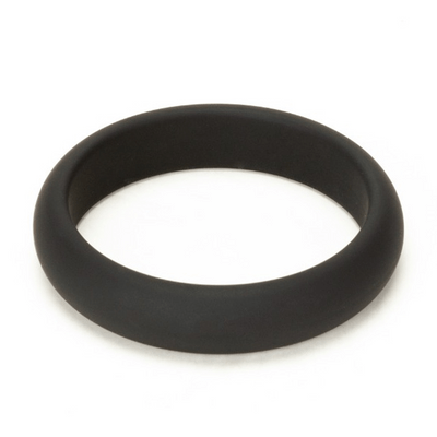 siliconen cockring 55mm Ring - Black