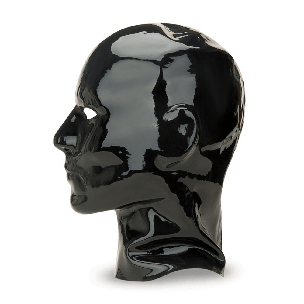 Latex Masker - Zwart - foto 2