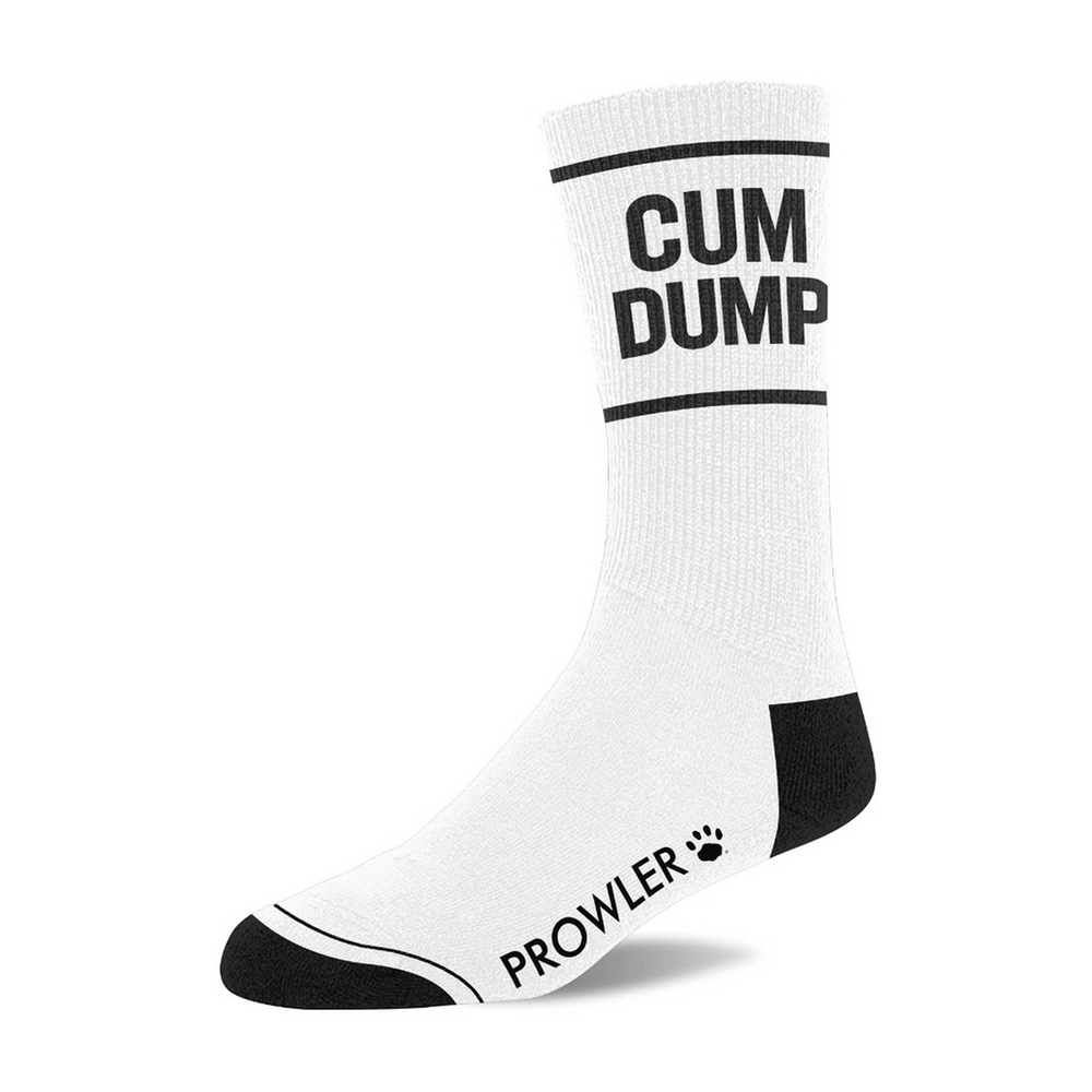 Cum Dump Socks - Wit/Zwart - foto 2