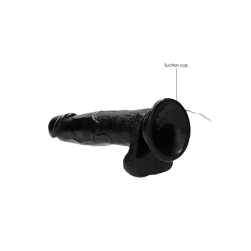 Vibrating Realistic Cock with Scrotum - 8 / 20 cm - foto 8