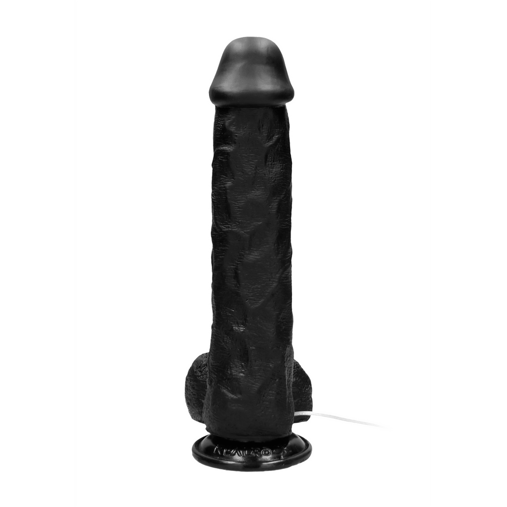Vibrating Realistic Cock with Scrotum - 11 / 28 cm - foto 6