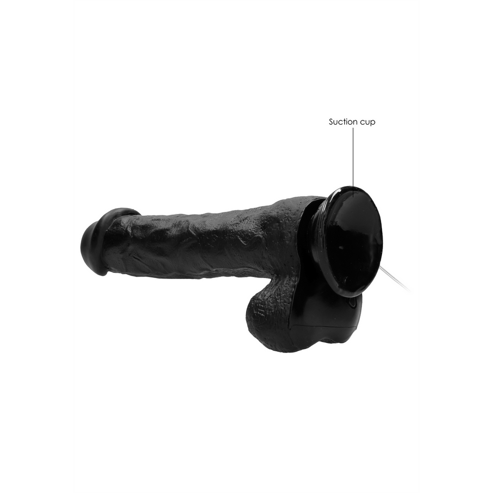 Vibrating Realistic Cock with Scrotum - 11 / 28 cm - foto 9