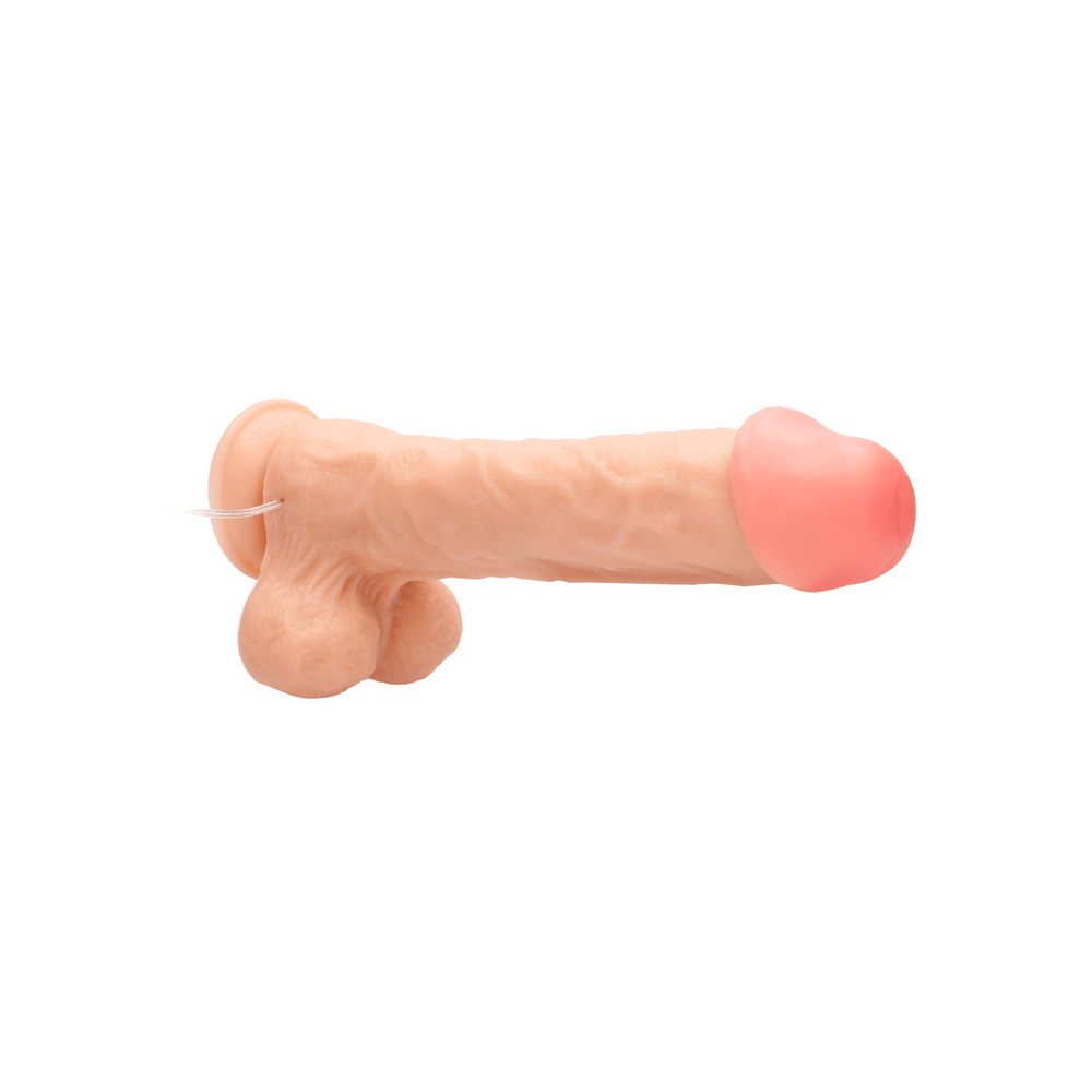 Vibrating Realistic Cock with Scrotum - 11 / 28 cm - foto 19