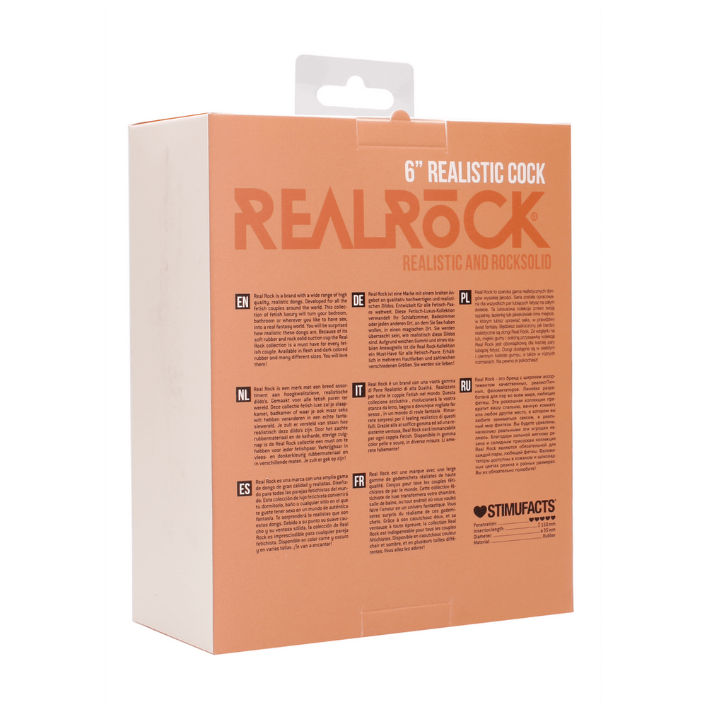 Realistic Cock - Dildo - 15 cm - foto 5