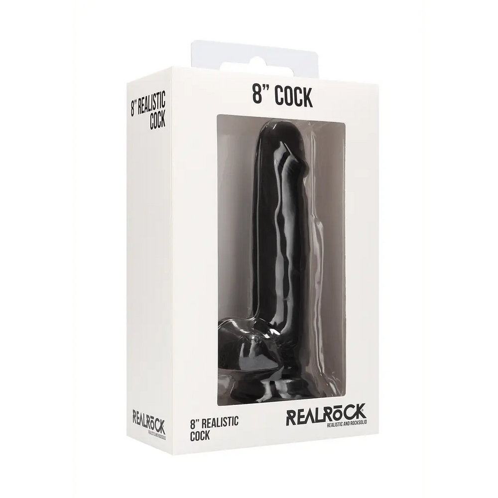Realistic Cock with Scrotum - 8 / 20 cm - foto 2