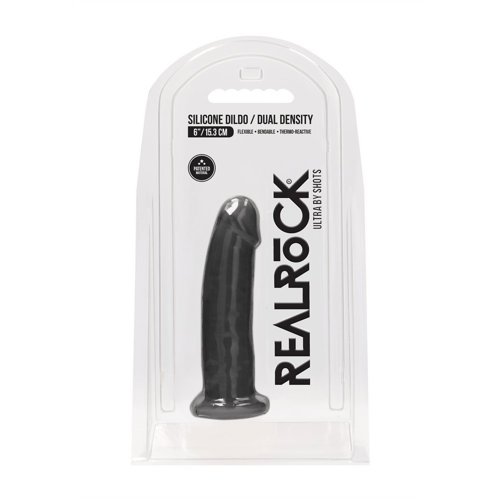 Silicone Dildo without Balls - 6 / 15 cm - foto 3