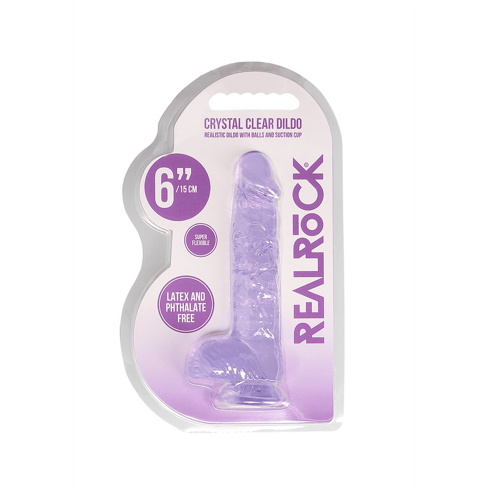 Realistic Dildo with Balls - 6 / 15 cm - foto 9