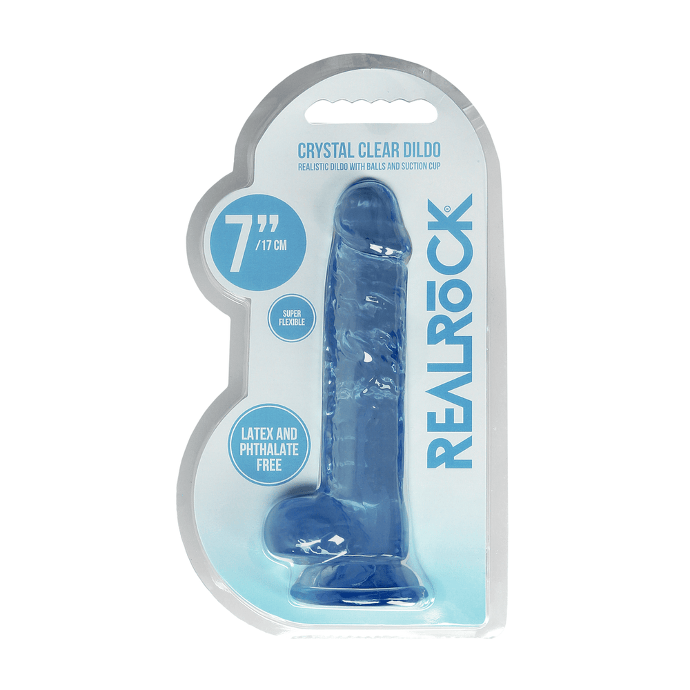 Realistic Dildo with Balls - 7 / 17 cm - foto 3