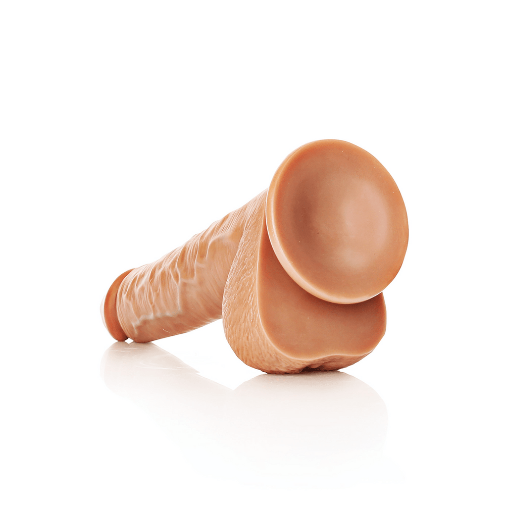 Straight Realistic Dildo with Balls and Suction Cup - 12 / 30,5 cm - foto 9
