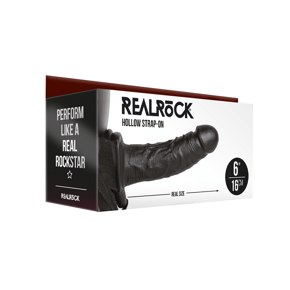 Hollow Strap-On without Balls - 6 / 15,5 cm - foto 3