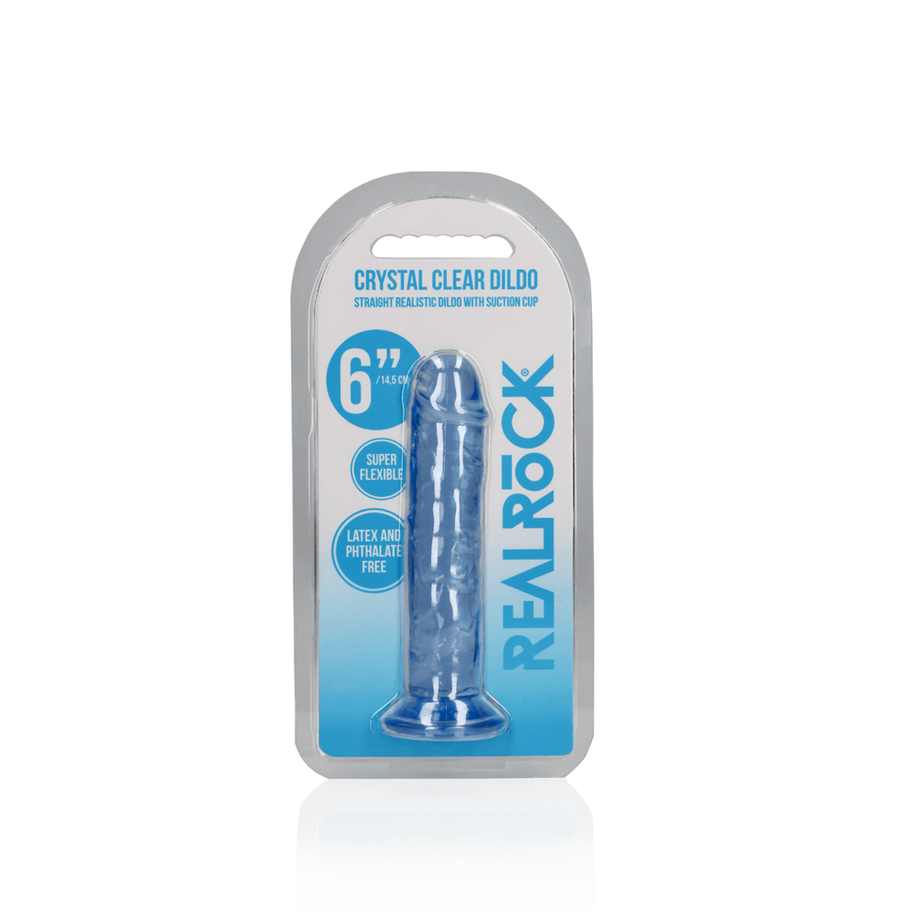 Straight Realistic Dildo with Suction Cup - 6'' / 14,5 - foto 3
