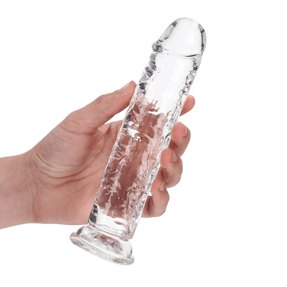 Crystal Straight - Realistische Dildo Met Zuignap - 18 cm - foto 11
