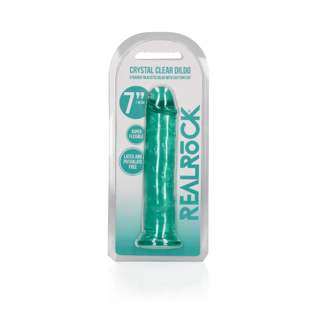 Crystal Straight - Realistische Dildo Met Zuignap - 18 cm - foto 15