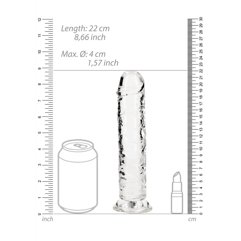 Straight Realistic Dildo with Suction Cup - 8'' / 20 - foto 20