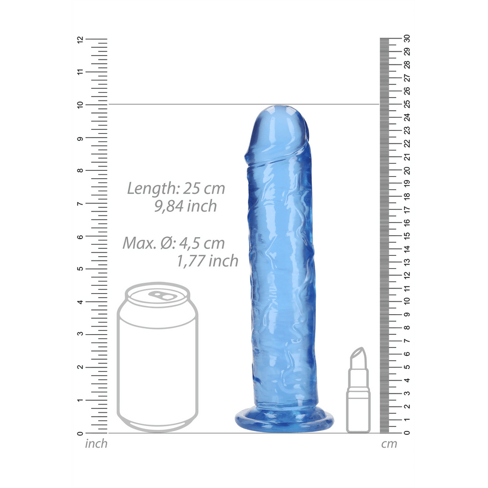 Straight Realistic Dildo with Suction Cup - 9'' / 23 - foto 7