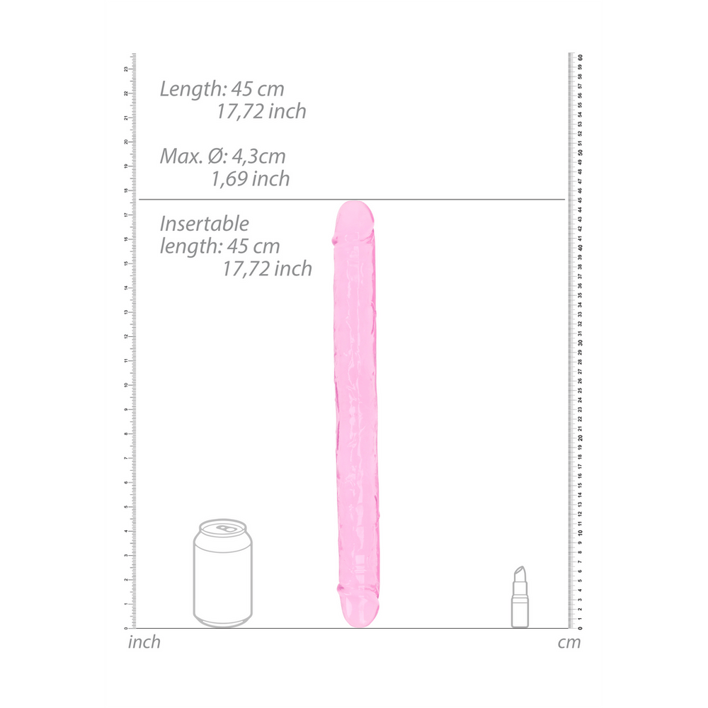 Realistic Double Dong - 18'' / 45 cm - foto 6