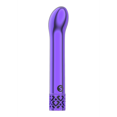Mini G-spot Vibrator met Metallic Afwerking, Paars