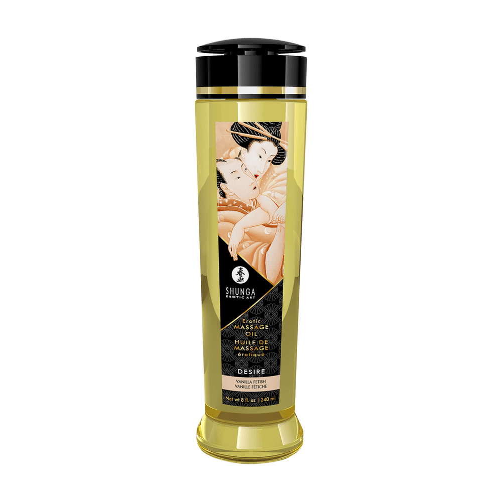 Erotic Massageolie - Vanilla - 240 ml - foto 2