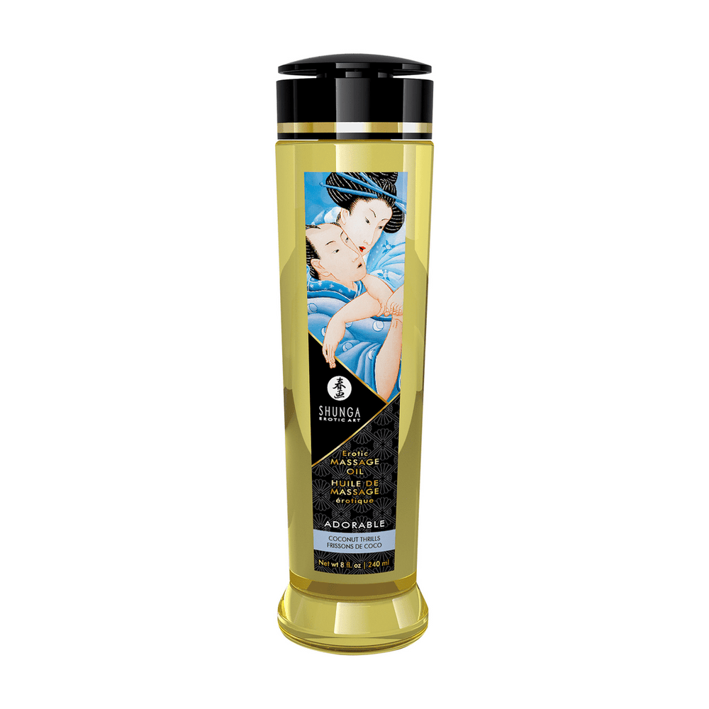 Erotic Massageolie - Coconut Thrills - 240 ml - foto 2
