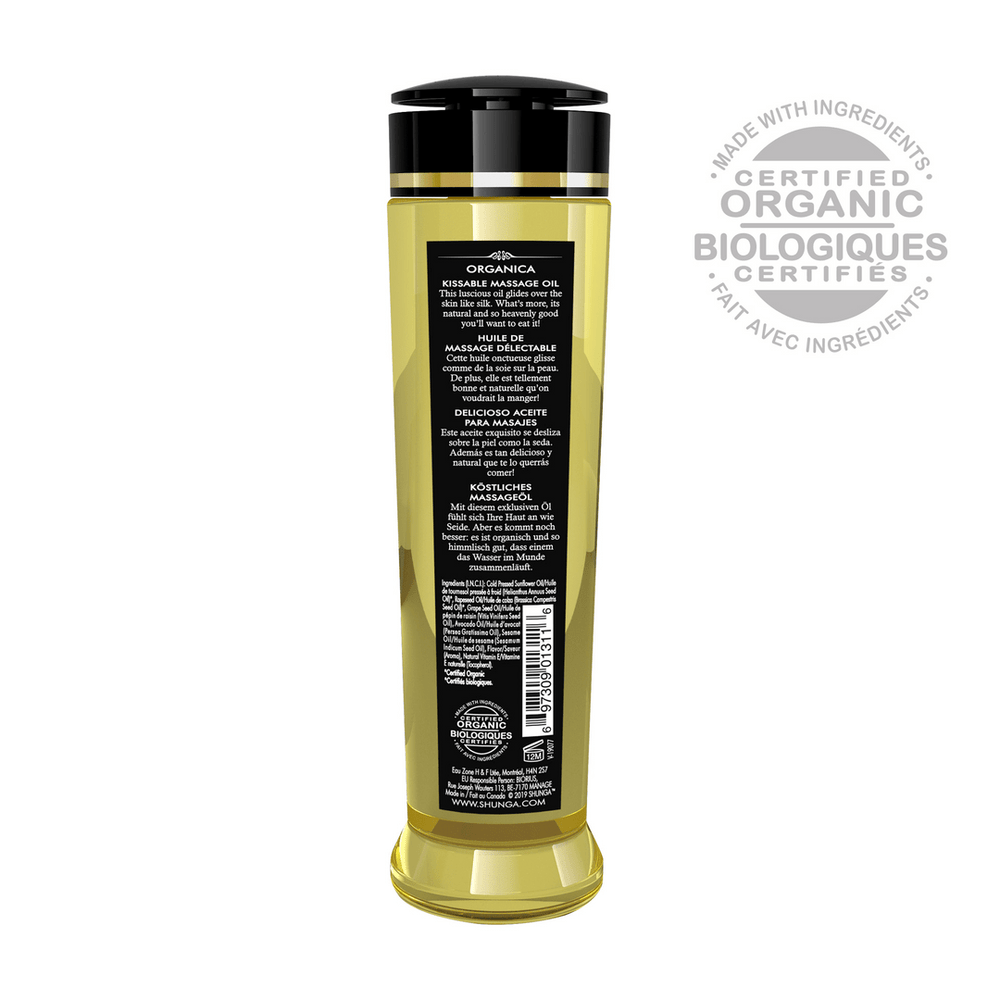 Organica Massage Oil - Green tea - 240 ml - foto 3