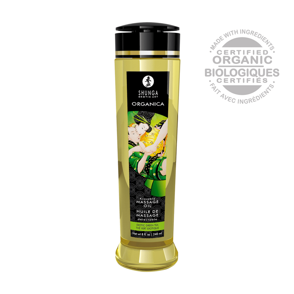 Organica Massage Oil - Green tea - 240 ml - foto 2