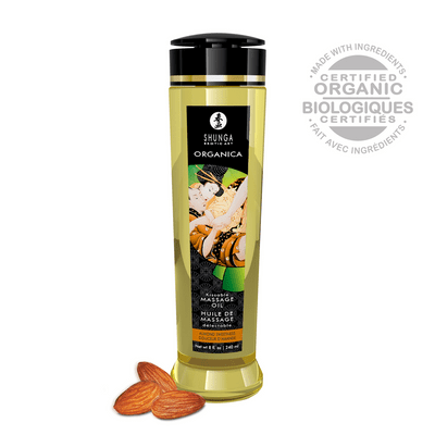 Organica massageolie almond sweetness - 8 fl oz / 240 ml