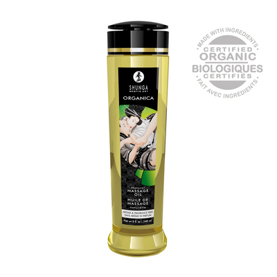 Organica massageolie natural - 8 fl oz / 240 ml