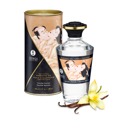 verwarmende massageolie vanilla fetish - 3.5 fl oz / 100 ml