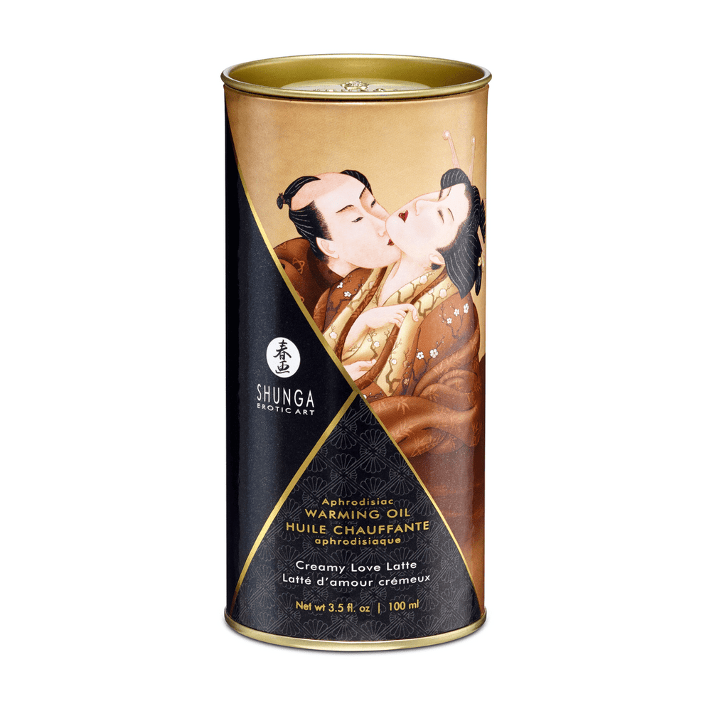Verwarmende Massageolie - Creamy Love Latte - 100 ml - foto 4