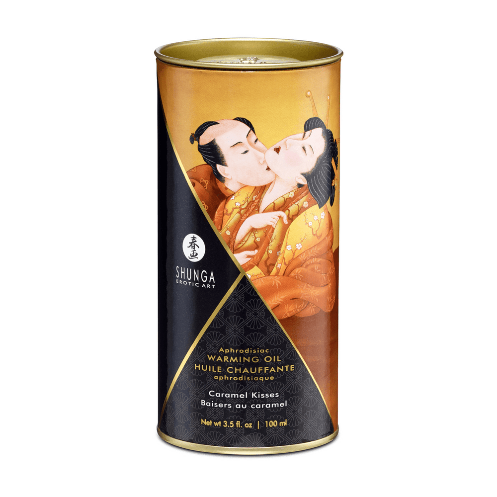 Verwarmende Massageolie - Caramel Kisses - 100 ml - foto 3