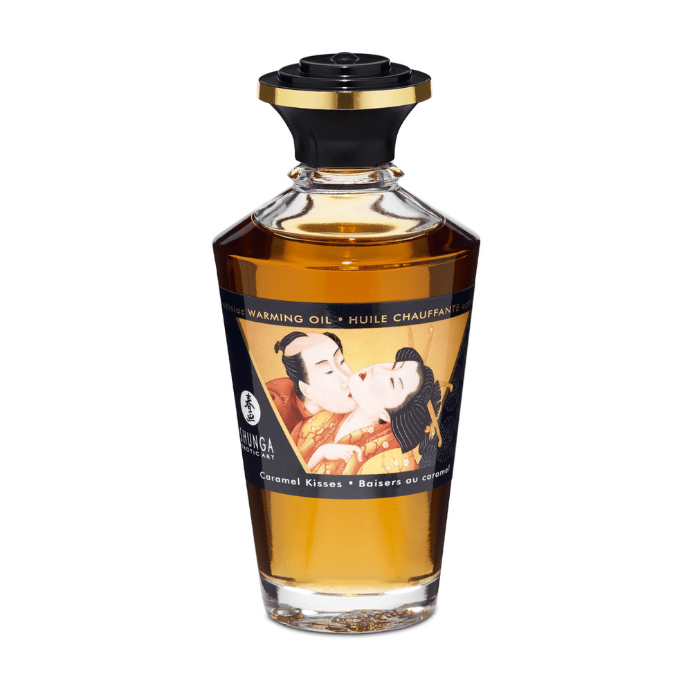 Verwarmende Massageolie - Caramel Kisses - 100 ml - foto 2