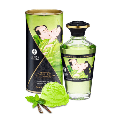 verwarmende massageolie - Midnight Sorbet - 3.5 fl oz / 100 ml
