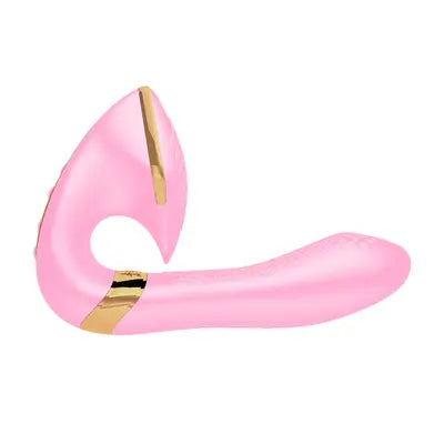 G-spot Vibrator met Clitorisarm, Lichtroze