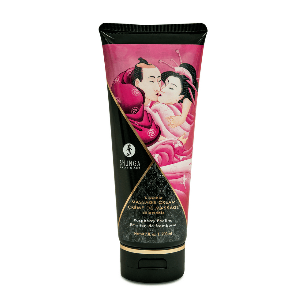 Kissable Massage Cream - Rasberry Feeling - 200 ml - foto 2