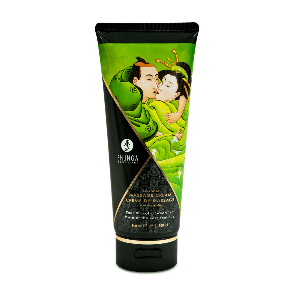 Kissable Massage Cream - Pear and Exotic Green Tea - 200 ml - foto 2