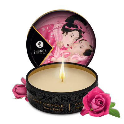 Mini massage kaars - Roses - 1 oz / 30 ml