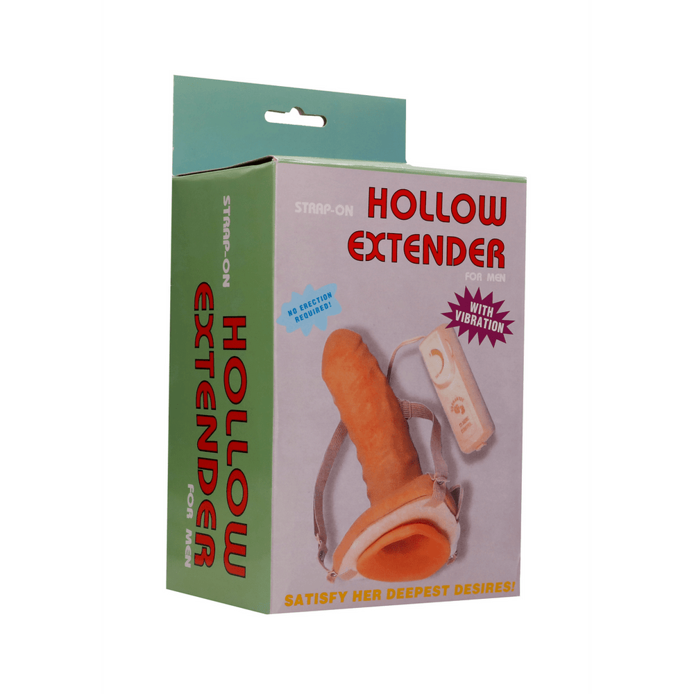 Hollow Vibrating Strap-On Extension - foto 2