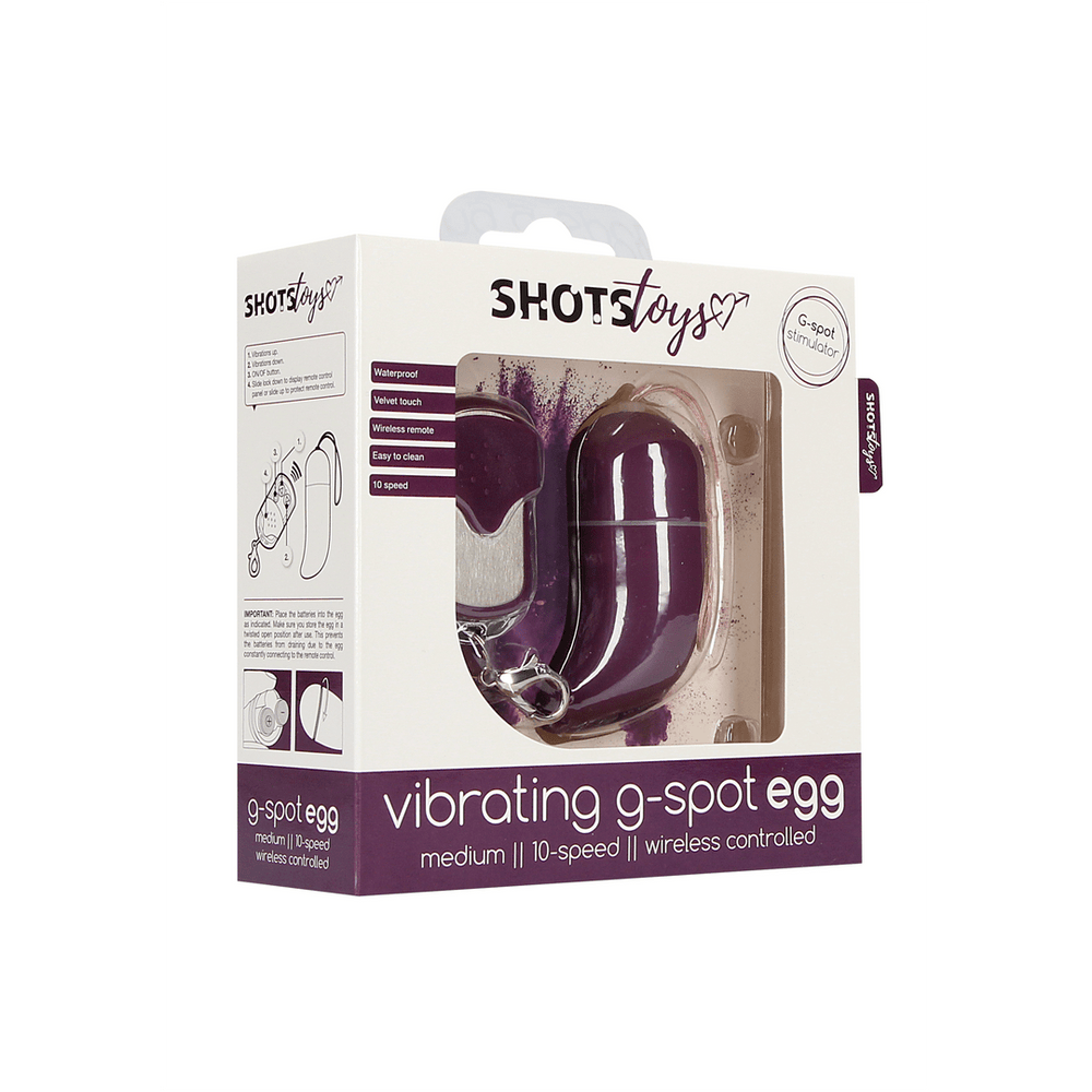Wireless Vibrating G-Spot Egg - Medium - foto 11