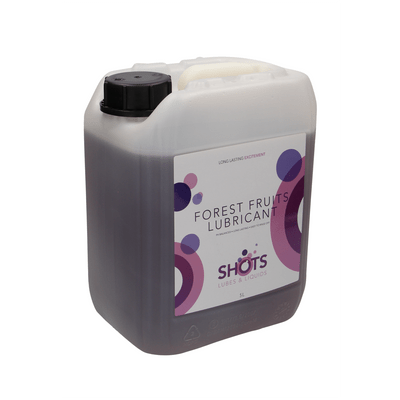 glijmiddel met smaak - bosvruchten - 1.3 gal / 5 l