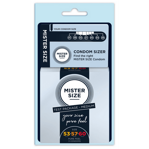 Size Kit Medium - Sizer Tool and 3 condooms
