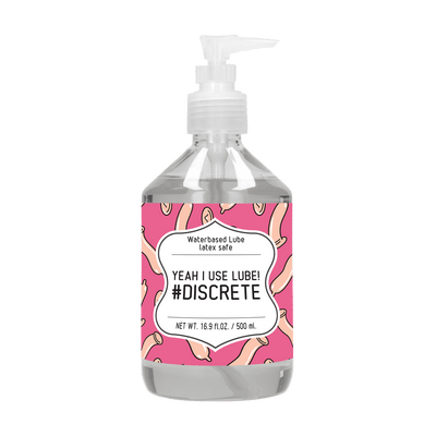 Yeah I Use Lube #Discrete - Waterbasis Glijmiddel - 17 fl oz / 500 ml
